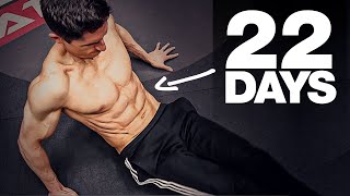 Get a “6 Pack” in 22 Days HOME AB WORKOUT [upl. by Figone]