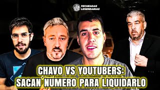 Chavo vs Youtubers Sacan número para liquidarlo Peche no responde o si [upl. by Saval570]