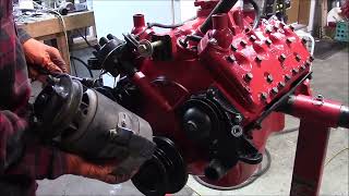 4951 Ford Flathead build PCV generator and carb [upl. by Kcirdde360]