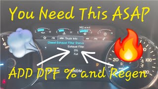 How To Add DPF Load and Regen on f150 Diesel and Super Duty mechanic [upl. by Violeta]