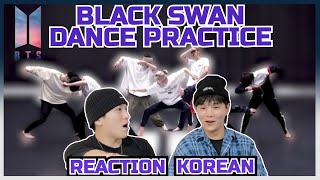 BTS 방탄소년단 Black Swan CHOREOGRAPHY 시청하다  Dancers reactions  Korean  ENG SPA POR [upl. by Michaella]