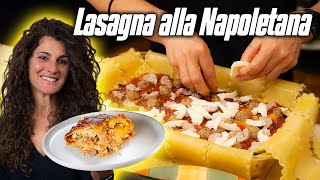 How to Make the EPIC Lasagna alla Napoletana  SouthernStyle Lasagna [upl. by Belen]