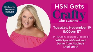 HSN Gets Crafty with Suzanne [upl. by Yelwah]