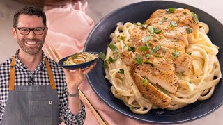 Easy Chicken Alfredo Recipe [upl. by Lahcim296]