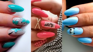 Nail Art Design  Cute Nails  Nail Art Designs❤️💅  WINTER Nail ART design New Nails Design2024693 [upl. by Tomi]