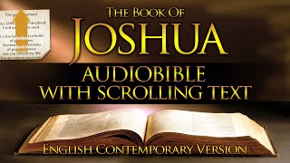 Holy Bible Audio JOSHUA 1 to 24  With Text Contemporary English [upl. by Tamas]