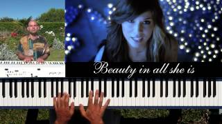 A Thousand Years Christina Perri  piano amp drum accompaniment with lyrics [upl. by Dylan]