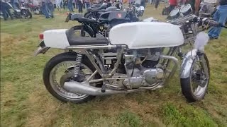 RICKMAN TRIUMPH METISSE T120 amp RICKMAN Z1 900 KAWASAKI AT BRIT JAM 2022 [upl. by Aicel]