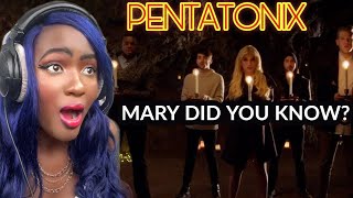 SHOOK PENTATONIX  MARY DID YOU KNOW  SINGER FIRST TIME REACTION [upl. by Zenda973]