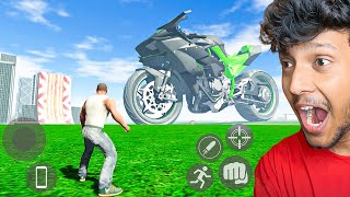 Playing INDIAN GTA V Mobile Game Indian Bike Driving 3D [upl. by Eirrehc651]