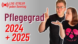 🔴 Pflegegrad 2024  2025  LIVEStream vom Sozialrat Deutschland jeden Sonntag 16 Uhr [upl. by Eemla]