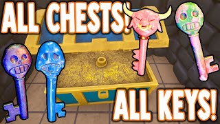 Grounded  ALL Key amp Chest Locations [upl. by Ynafetse]