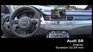 2013 Audi S8  Exterior and Interior Details [upl. by Nesyrb]