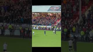 Dunfermline Fans VS Dundee United casual scottishfootball dunfermline dundeeunited ultra [upl. by Ybba]