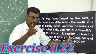 Physics Class 11 NCERT Solutions Chapter 8 Ex 822 Gravitation [upl. by Jandy381]