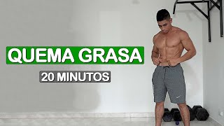 Intensa Rutina de Cardio y Abdomen para Quemar Grasa  Abdomen Plano en 20 Minutos [upl. by Molli]