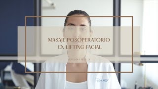 Masaje Postoperatorio de Lifting Facial [upl. by Linda]