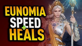 EUNOMIA PLAYTESTED BOUNCE HEALS  SPEED BOOSTING  Watcher of Realms [upl. by Piero]