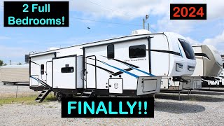 FINALLY An Affordable 2 Bedroom Fifth Wheel 2024 Impression 330BH [upl. by Ilyah]