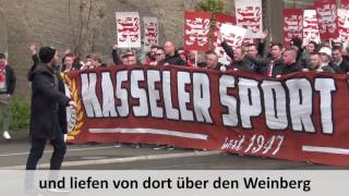 KSVMarsch Fans demonstrierten für Solidarität mit Verein [upl. by Nereil]