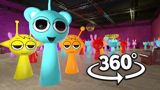 Incredibox Sprunki Nightclub  VR 360° Experience [upl. by Macgregor930]