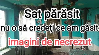 Sat parasit vile lăsate abandonate imagini de necrezut [upl. by Haisej]