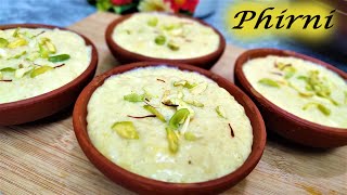 Phirni Recipe—Firni—Perfect Kolkata Mughlai Style Rice Pudding—Bhaidooj Bhaiphota Special [upl. by Mureil148]