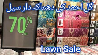 Gul Ahmed 70 OFF Sale on Entire Stock [upl. by Atok]