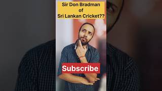 Who is Sir Bradman of Sri Lankan Cricket shortvideo shortsvideo shorts short video viralvideo [upl. by Jeane514]