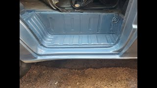 transit mk7 2007 step replacement nearside passenger UK [upl. by Anna]