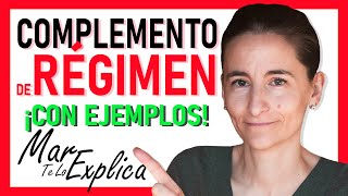 ✅ TRUCOS y EJEMPLOS del Complemento De RÉGIMEN Muy Fácil [upl. by Inanuah]