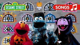 Sesame Street 12 Treats of Halloween Song with Cookie Monster Elmo and The Count [upl. by Shipley]