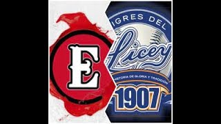 ⚾ESCOGIDOS VS LICEY ⚾ JUEGO 11 ROUND ROBIN 20232024⚾ [upl. by Burr]