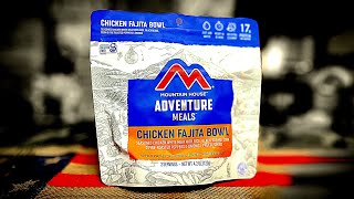 Mountain House Meals l Chicken fajita bowl [upl. by Haney]