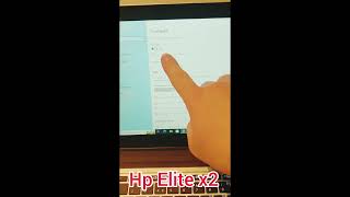 Hp Elite x2 touchpad not working [upl. by Siegfried760]