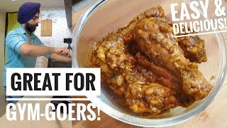 EASIEST Chicken Recipe EVER With Calorie Info for Gym Diet  Chicken Sokha [upl. by Corly]