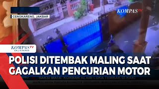 Polisi Ditembak Maling Saat Gagalkan Pencurian Motor [upl. by Iz]