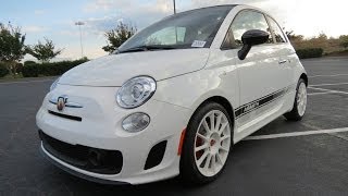 2013 Fiat 500C Abarth Start Up Exhaust and In Depth Review [upl. by Suzetta776]