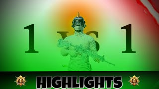 1 vs 1 ✅🔥Bgmi Highlights 🔥bgmindia bgmi bgmihighlights 1vs1 bgmilive [upl. by Enyamrahc931]