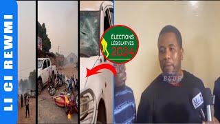 🔴 EN DIRECT  CARAVANE DE SONKO ATTAQUEE  Koungheul transformé en champ de bataille [upl. by Nellahs]