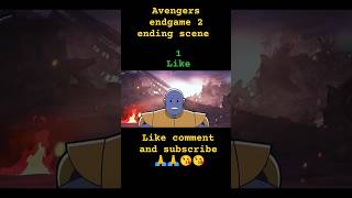 Avengers endgame to ending scene Hindi explain shorts [upl. by Akirdna]