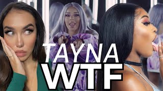 FEMALE DJ REACTS TO Tayna x Ivorian Doll  WTF Reaction [upl. by Vedi]