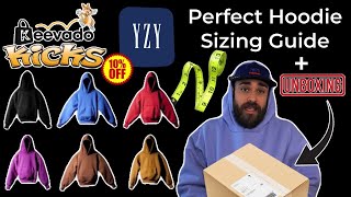 YEEZY GAP Perfect Hoodie UNBOXING  Complete SIZING GUIDE [upl. by Kirst]