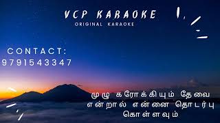 Iraivanidam Kaiyendungal2 Karaoke [upl. by Oiratno]