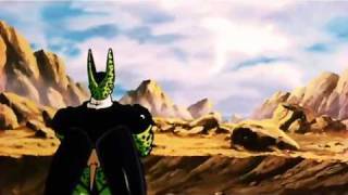 Dbz Super Vegeta Final Flash against Cell Epic Moments [upl. by Tedi402]