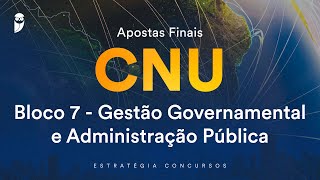 Apostas Finais CNU – Bloco 7 Contabilidade Pública  Prof Gilmar Possati [upl. by Bibi]