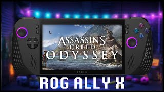 Assassins Creed Odyssey Asus ROG Ally X Gameplay [upl. by Hodgkinson]