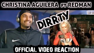 Christina Aguilera  Dirrty Official HD Video ft Redman  First Time Reaction [upl. by Xet]