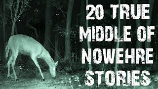 20 True Disturbing Middle Of Nowhere amp Deep Woods Scary Stories  Horror Stories For Halloween [upl. by Adiesirb128]