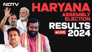 Haryana Election Results 2024 LIVE  Haryana Assembly Election Results  Haryana Assembly Polls [upl. by Arette312]